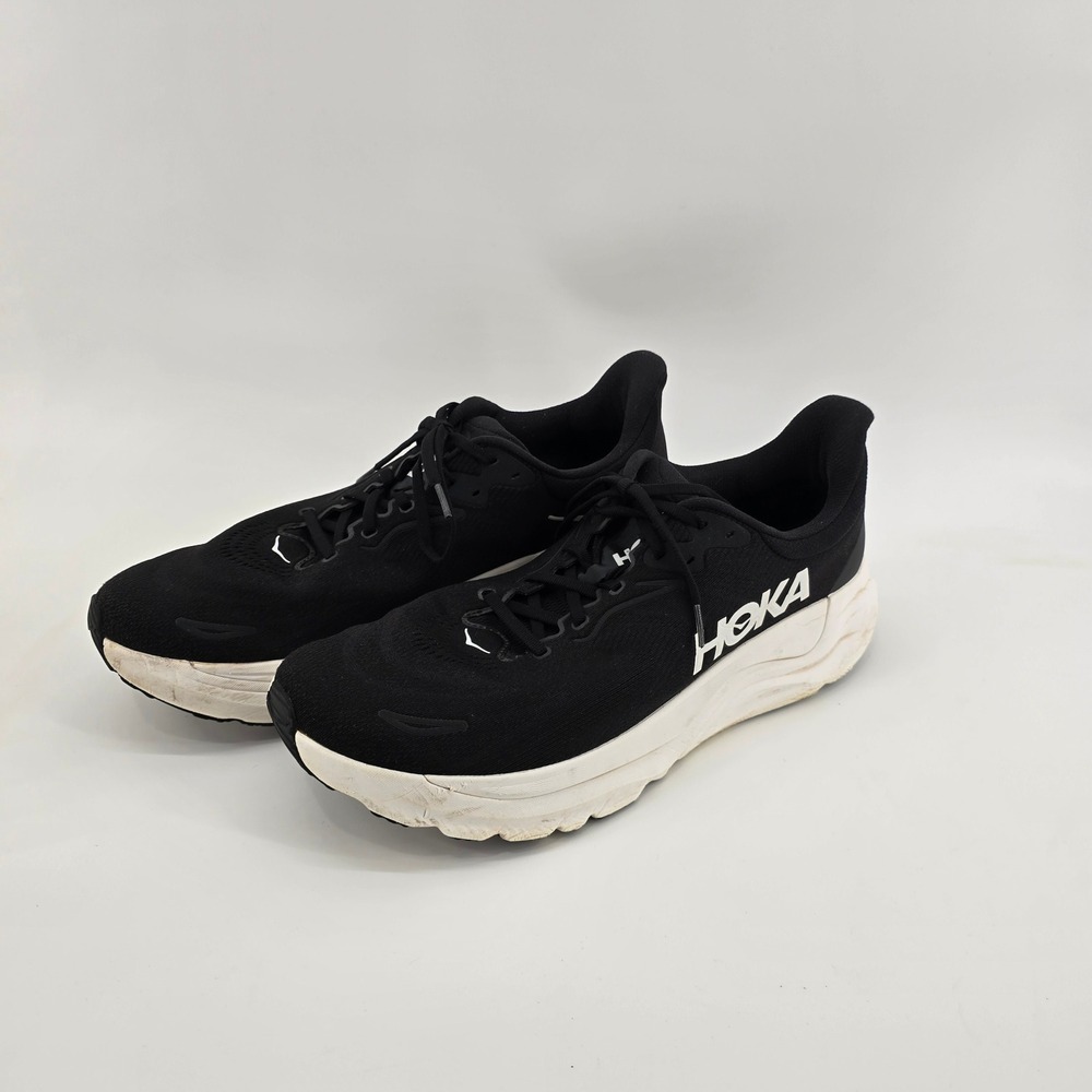Hoka One One Arahi 8 Running Shoes Mens Stability Road Sneakers Black Size 14 D